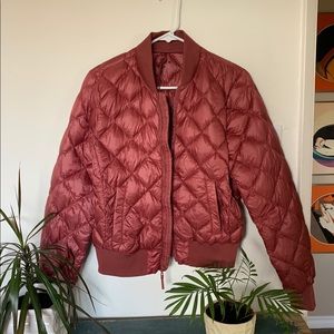 TNA Quilted Bomber